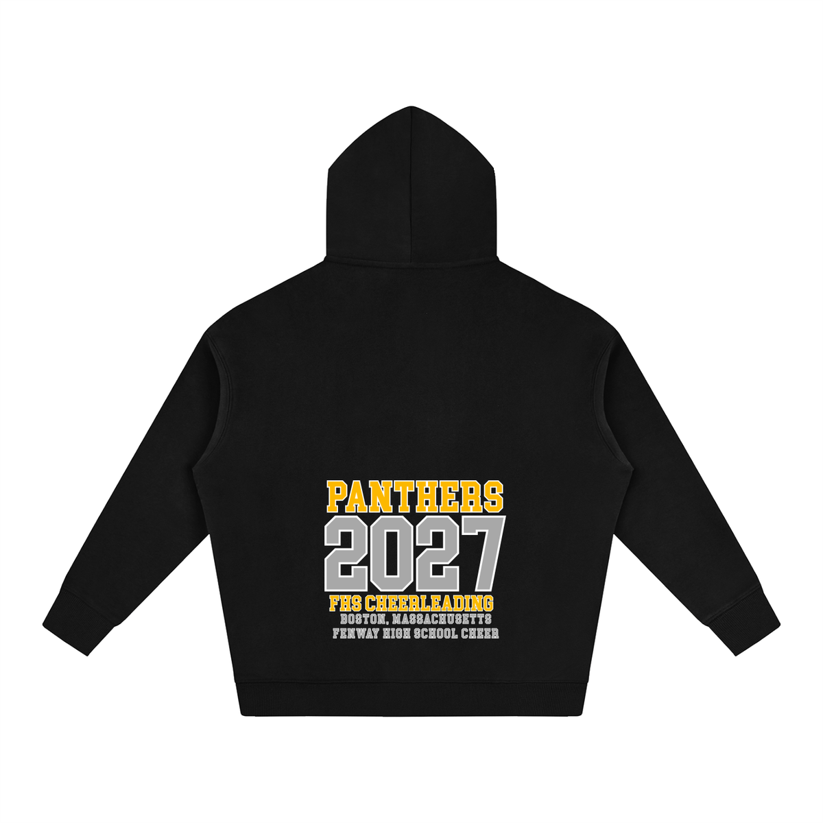 Cursive Front Fenway Oversize Fleeced Hoodie
