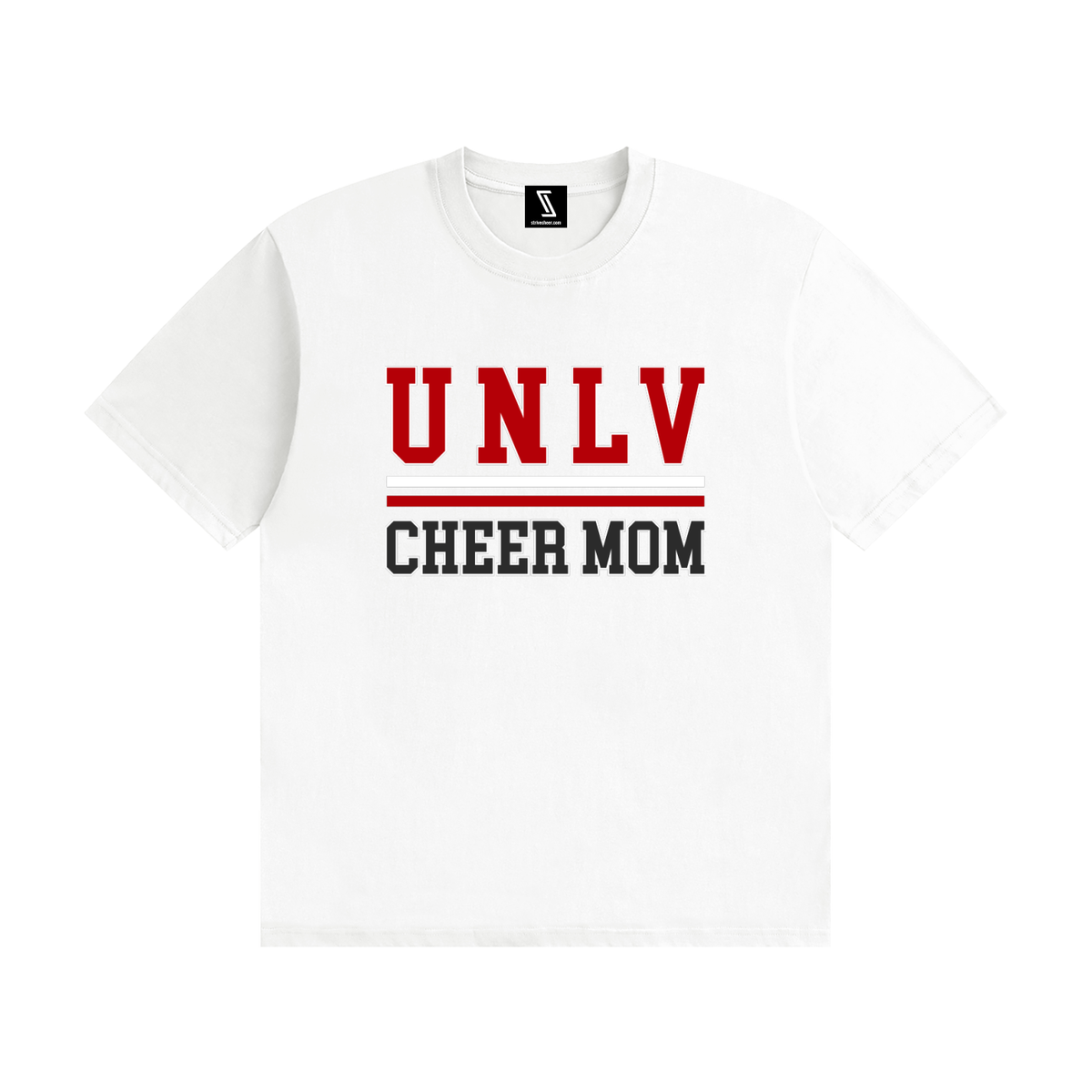 UNLV CHEER MOM Unisex Seamless Cotton T-Shirt