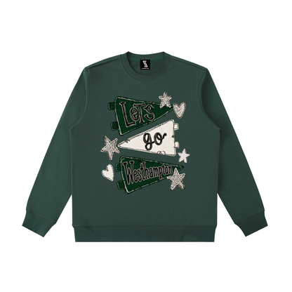 Lets Go Westhampton Essential Heavyweight Crewneck Sweatshirt