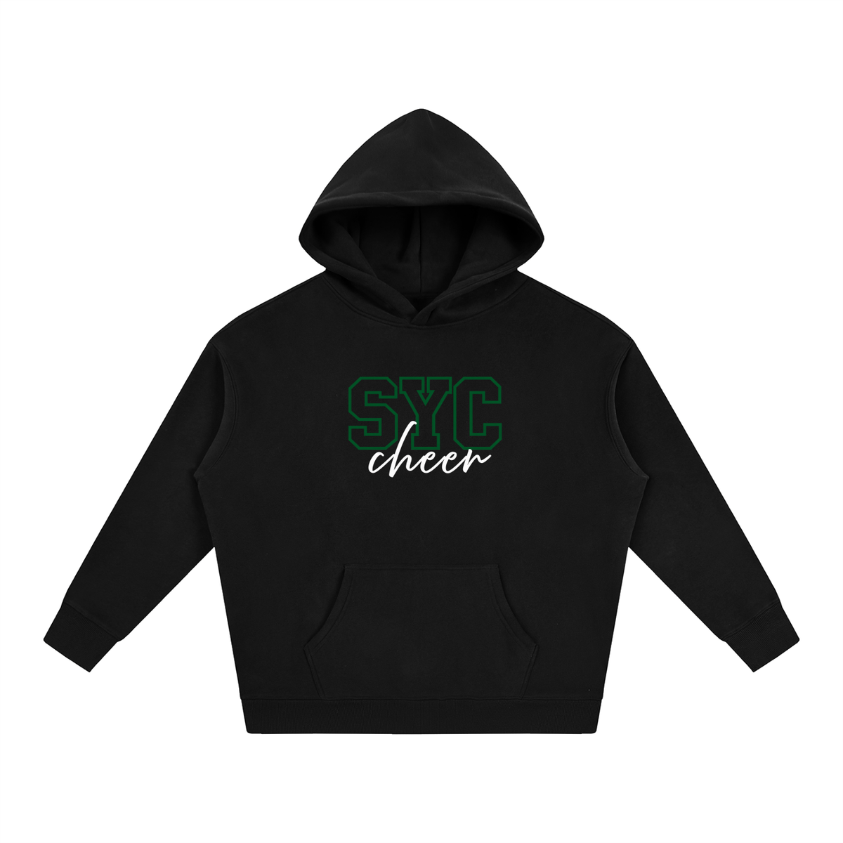 Cursive Front Seahawks Oversize Fleeced Hoodie