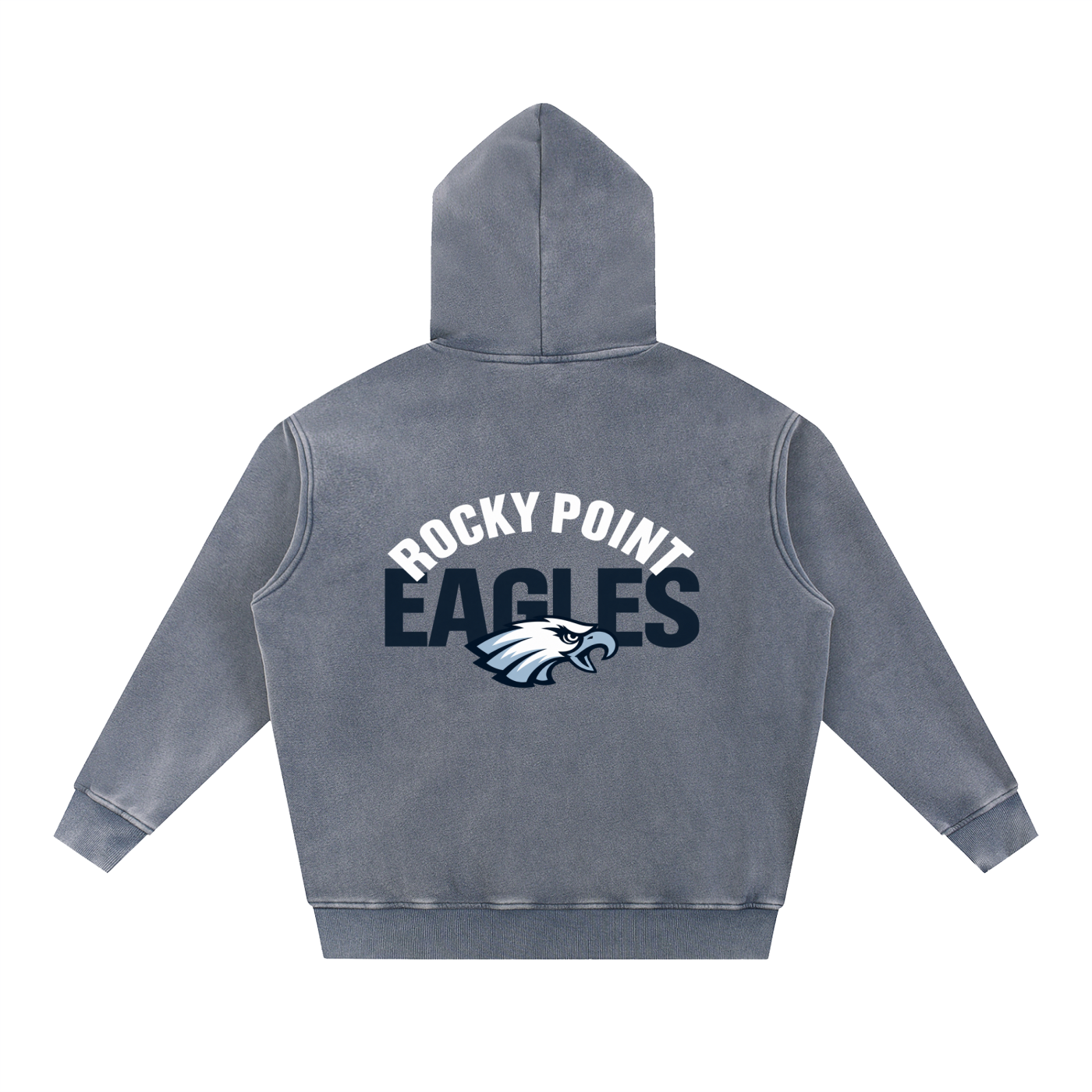 Rocky Point Snow Wash Fleece Oversize Hoodie