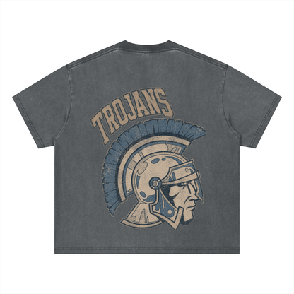 Unisex Vintage Wash Boxy T-Shirt