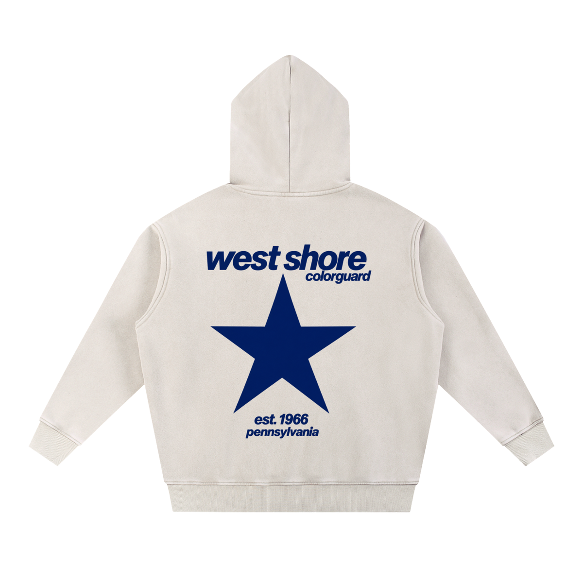 Big Star West Shore Snow Wash Fleece Oversize Hoodie