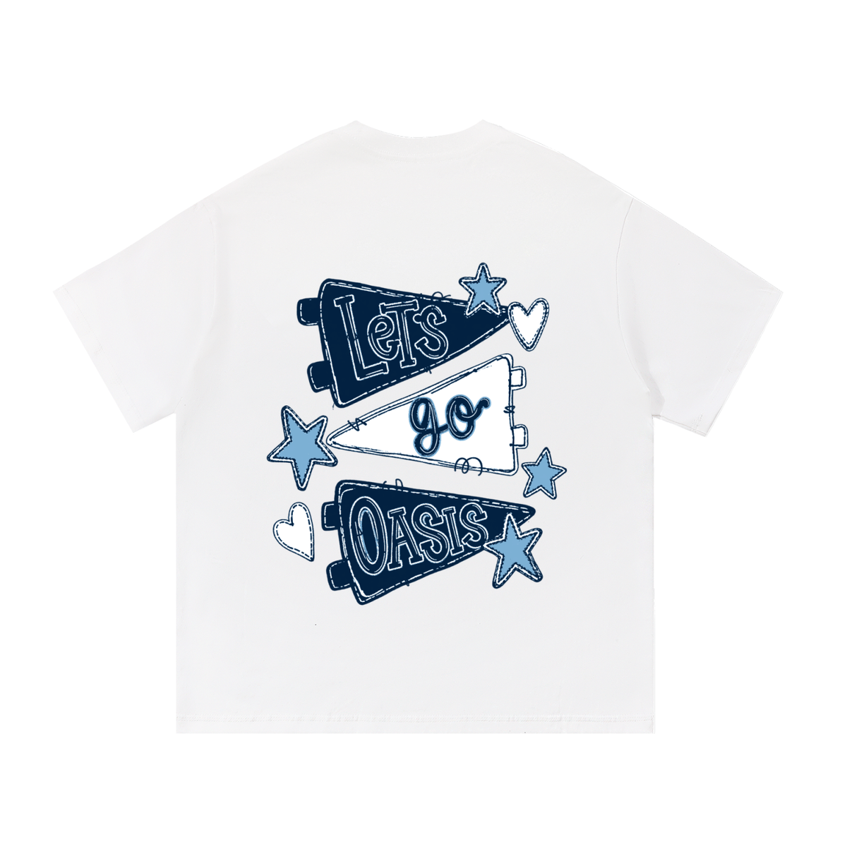 Lets Go Oasis Essential Oversized Cotton T-Shirt