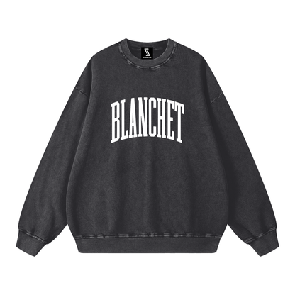 Snow Washed Oversized Sweatshirt