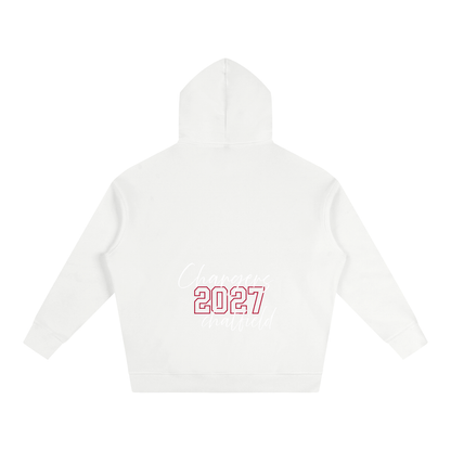 Cursive Front Chatfield Oversize Fleeced Hoodie