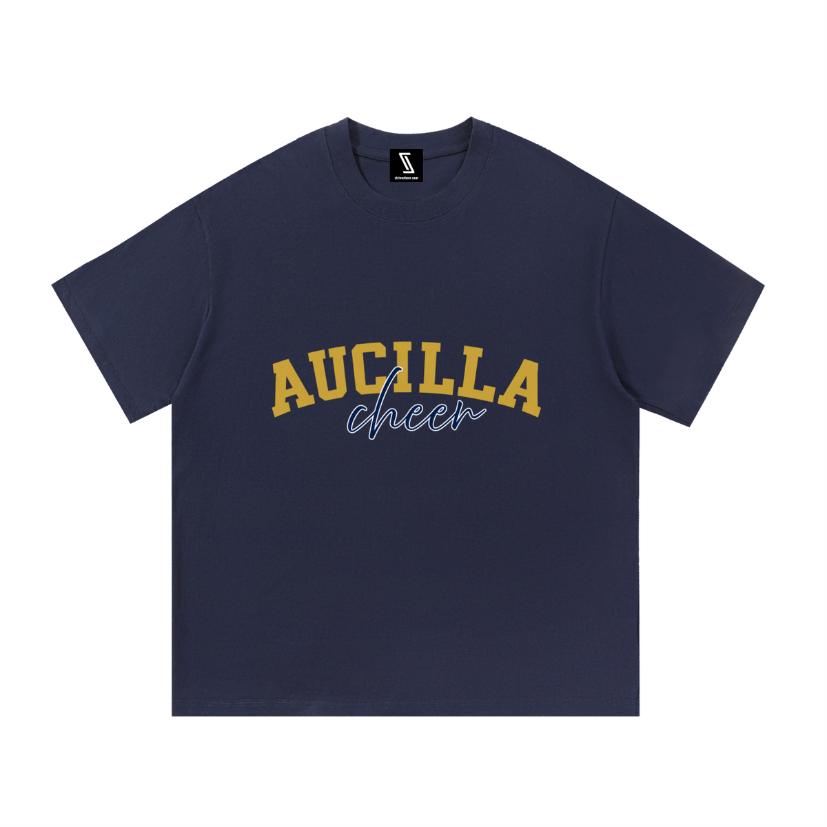 Cursive Aucilla Essential Cotton T-Shirt