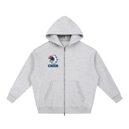 Simple Oakland Middle Essential Oversized Fleece Boxy Hoodie