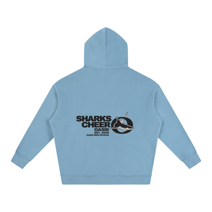 Vector Star Front Oasis Oversize Fleeced Hoodie