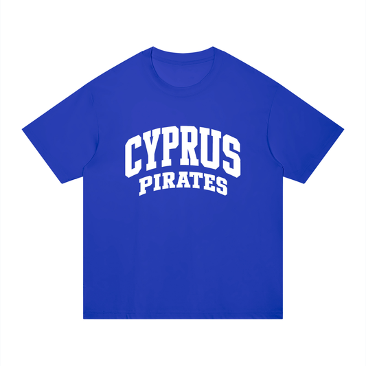 Basic 2 White Cyprus Unisex Regular Fit Cotton T-Shirt