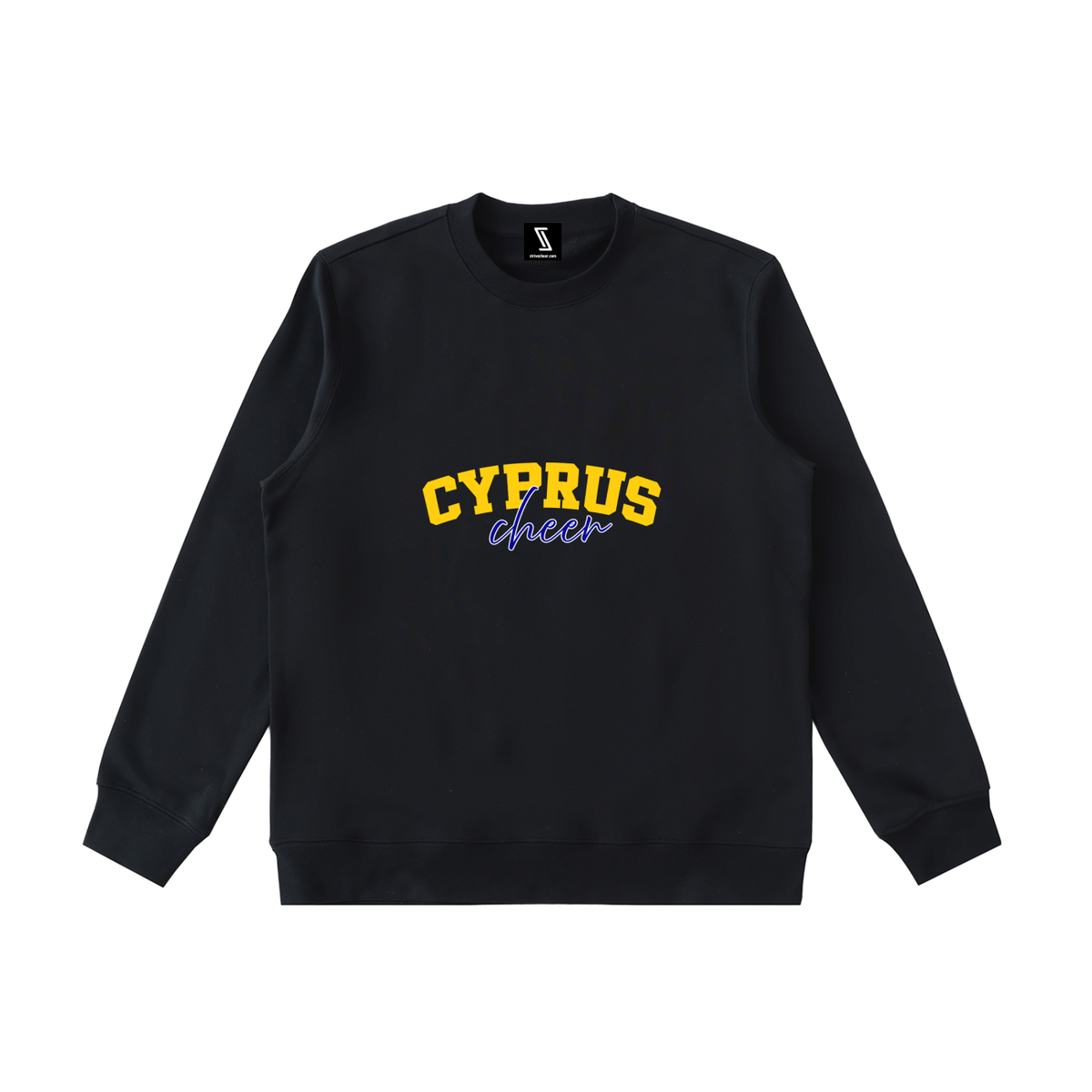 Cursive Cyprus Essential Heavyweight Crewneck Sweatshirt
