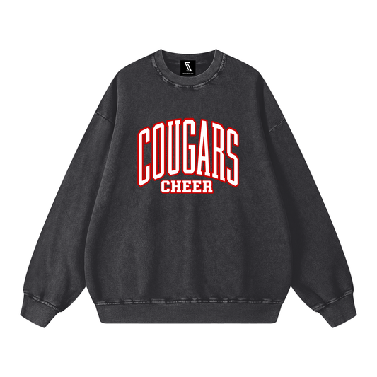 Snow Washed Oversized Sweatshirt