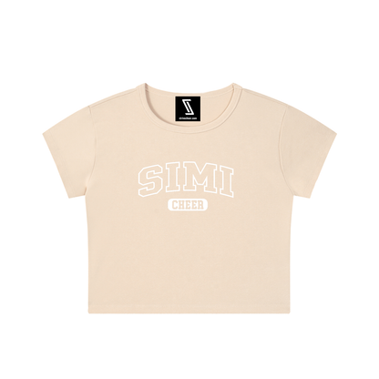 Snow Washed Crop Top