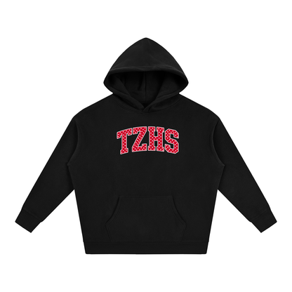 Polka Dot Tappan Zee Oversize Fleeced Hoodie