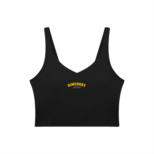 Women's V-Neck Yoga Sports Bra