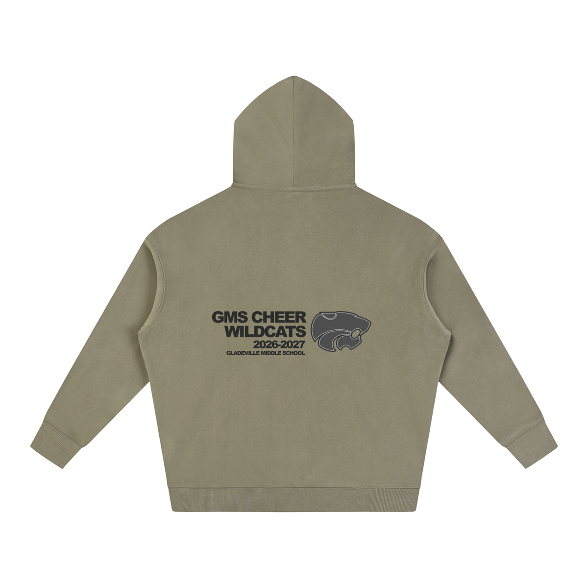 Vector Star Front Gladeville Oversize Fleeced Hoodie