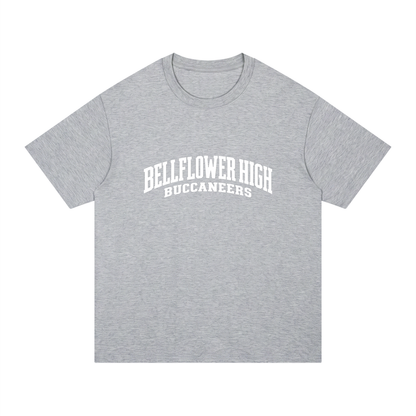 Basic 2 White Bellflower Unisex Regular Fit Cotton T-Shirt