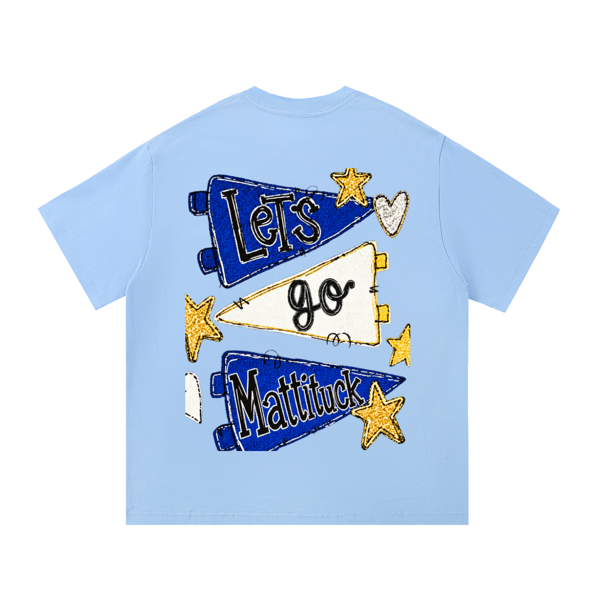 Lets Go Mattituck Essential Cotton T-Shirt
