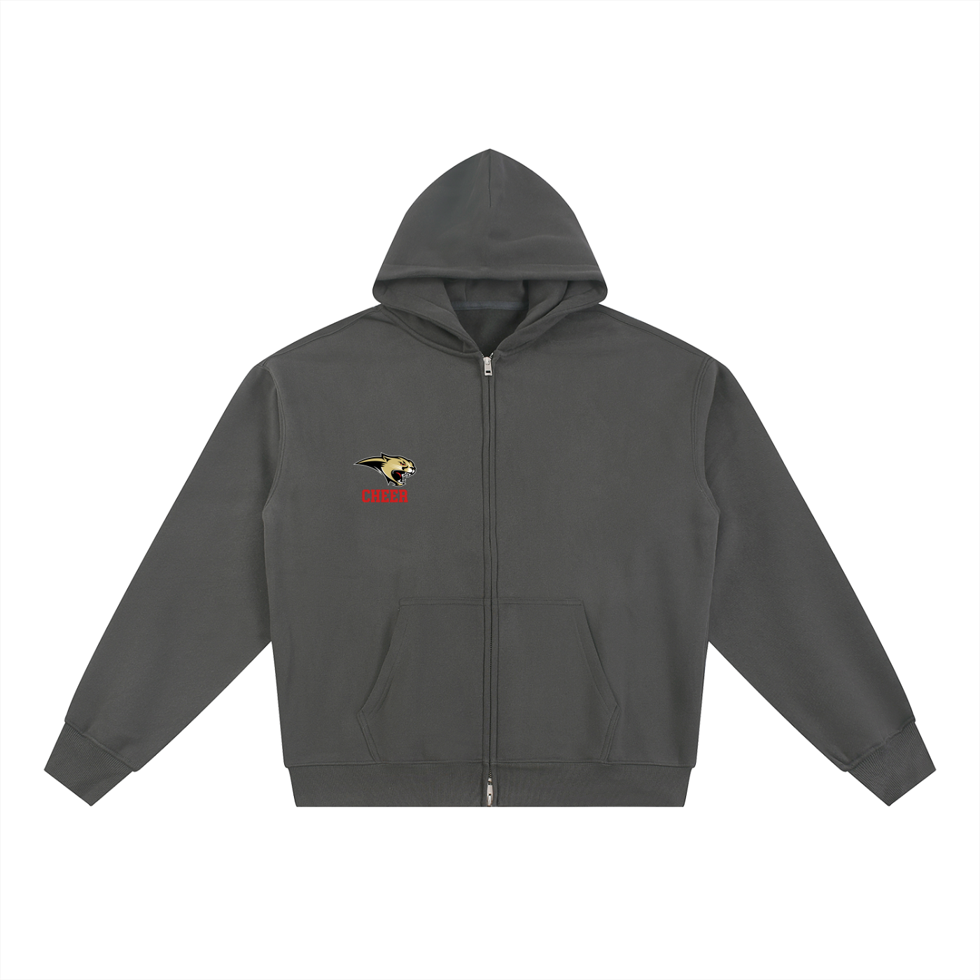 Year Cardinal Mooney Essential Fleece Zip-Through Hoodie