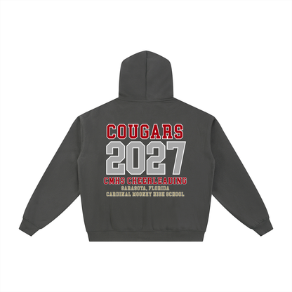 Year Cardinal Mooney Essential Fleece Zip-Through Hoodie
