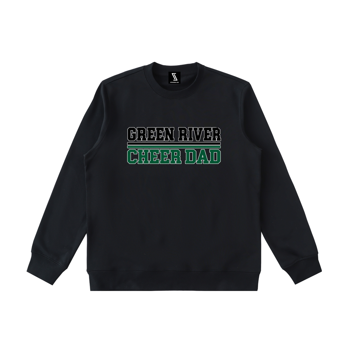 Dad Green River Essential Heavyweight Crewneck Sweatshirt