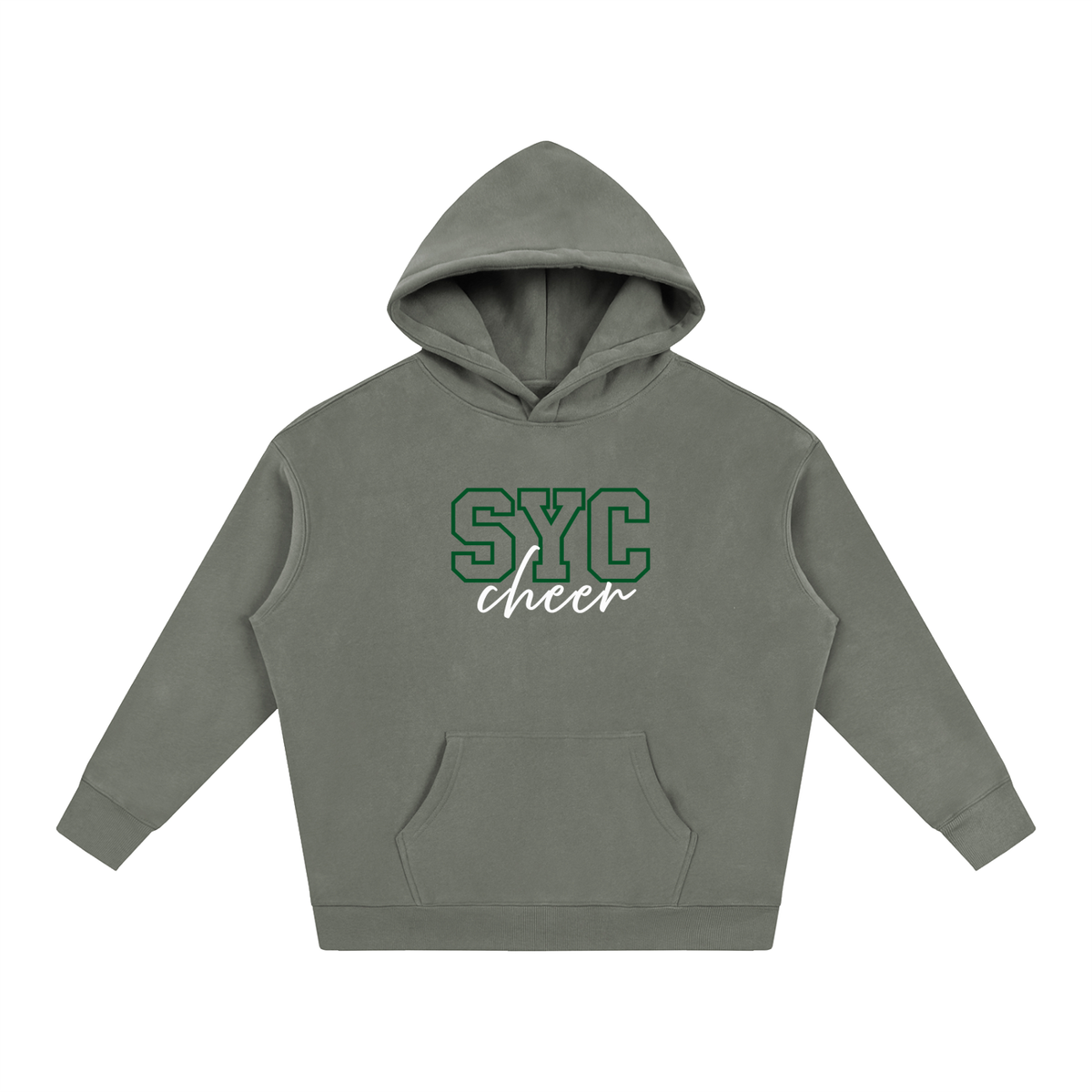 Cursive Front Seahawks Oversize Fleeced Hoodie