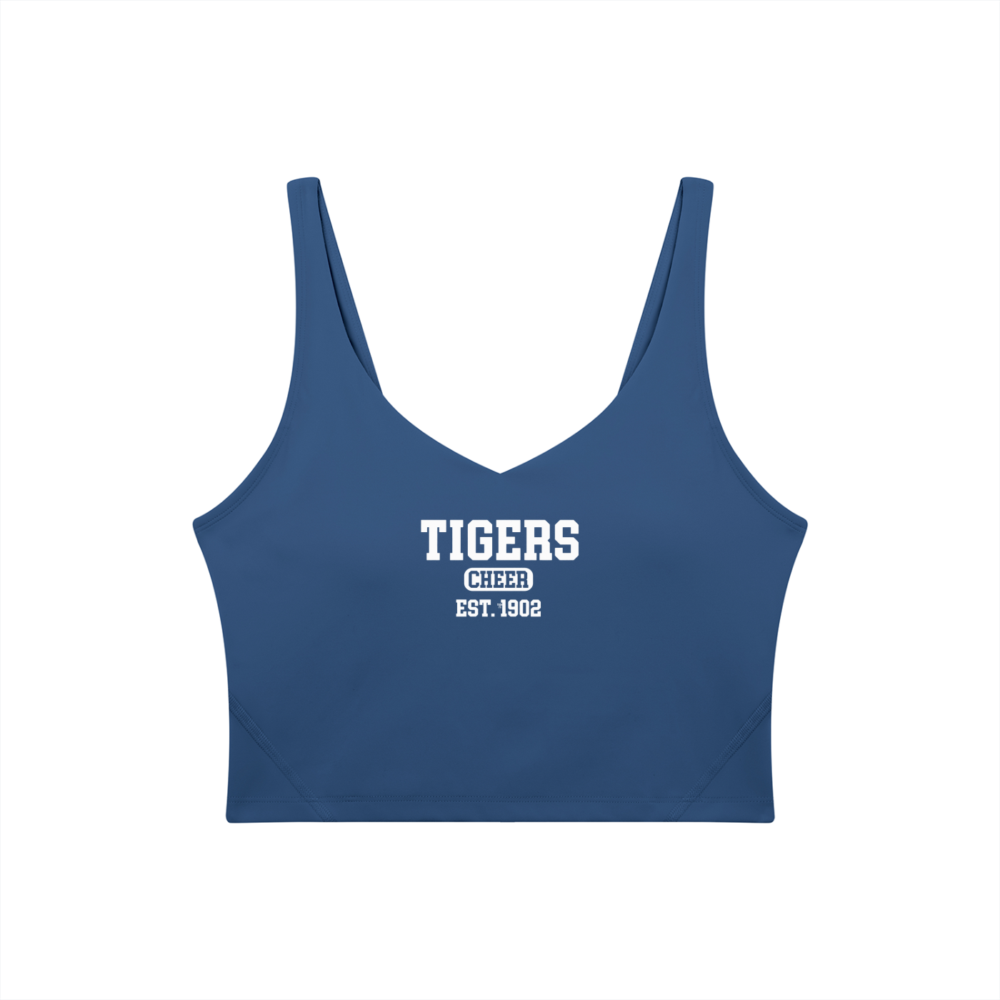 Old School Gunter Women's V-Neck Yoga Sports Bra