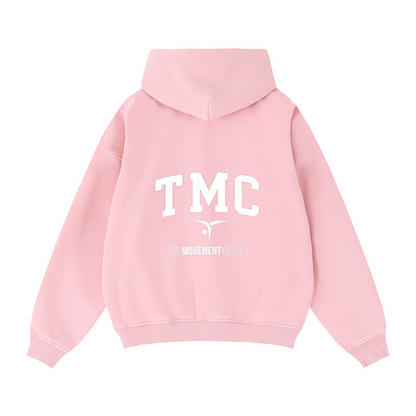 Zip-Through Boxy Fleece Hoodie