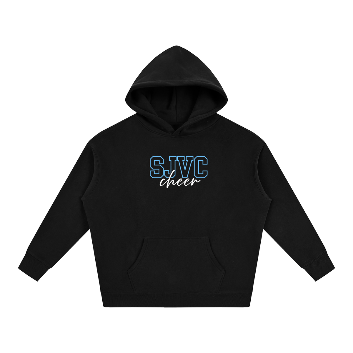 Cursive Front Saint James Oversize Fleeced Hoodie