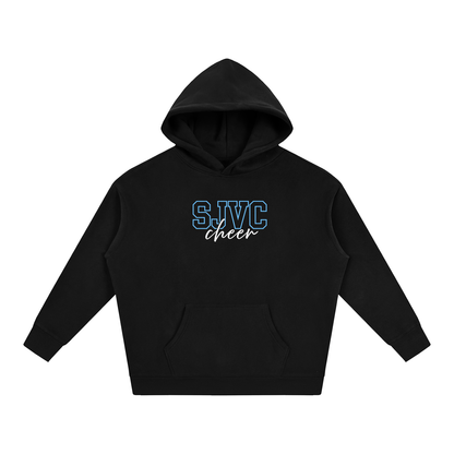 Cursive Front Saint James Oversize Fleeced Hoodie