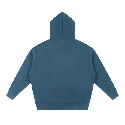 Essential Oversized Boxy Fit Fleece Hoodie