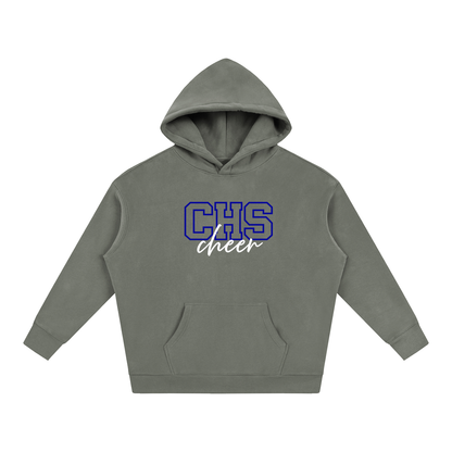 Cursive Front Cyprus Oversize Fleeced Hoodie