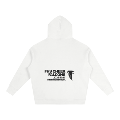 Vector Star Front Fitch Oversize Fleeced Hoodie
