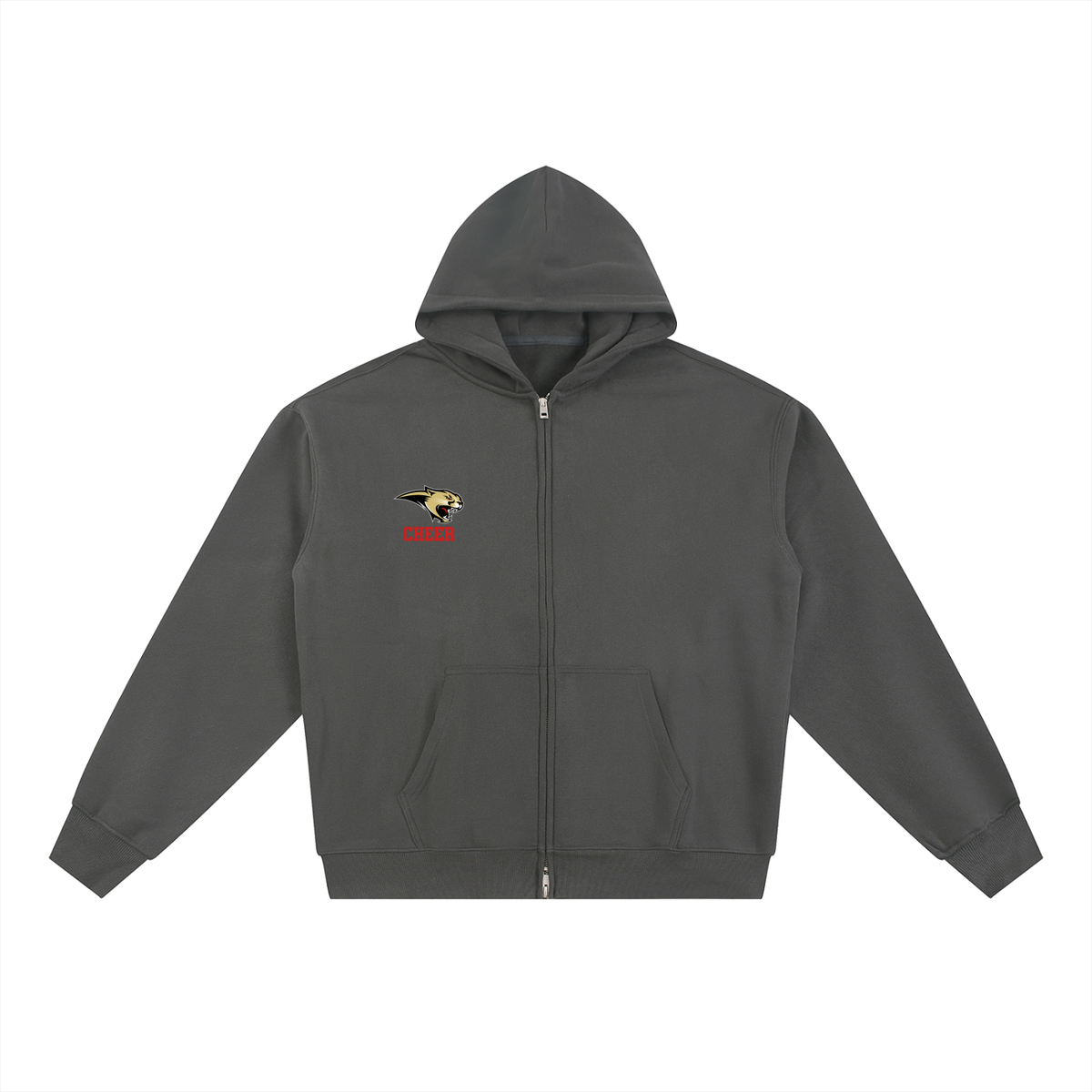 Year Cardinal Mooney Essential Fleece Zip-Through Hoodie