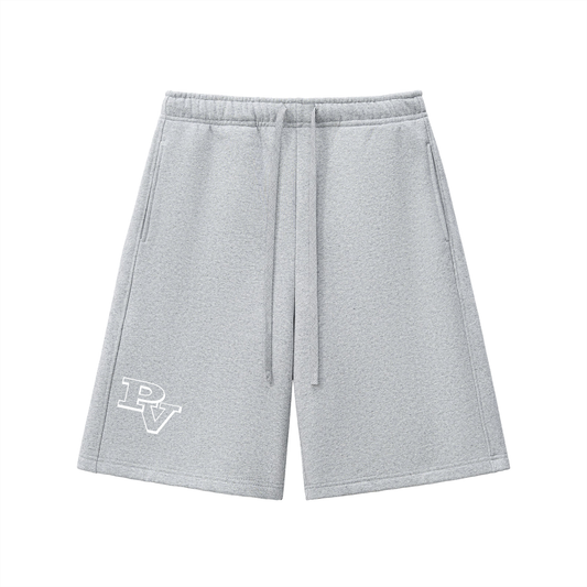 baggy longline sweat shorts