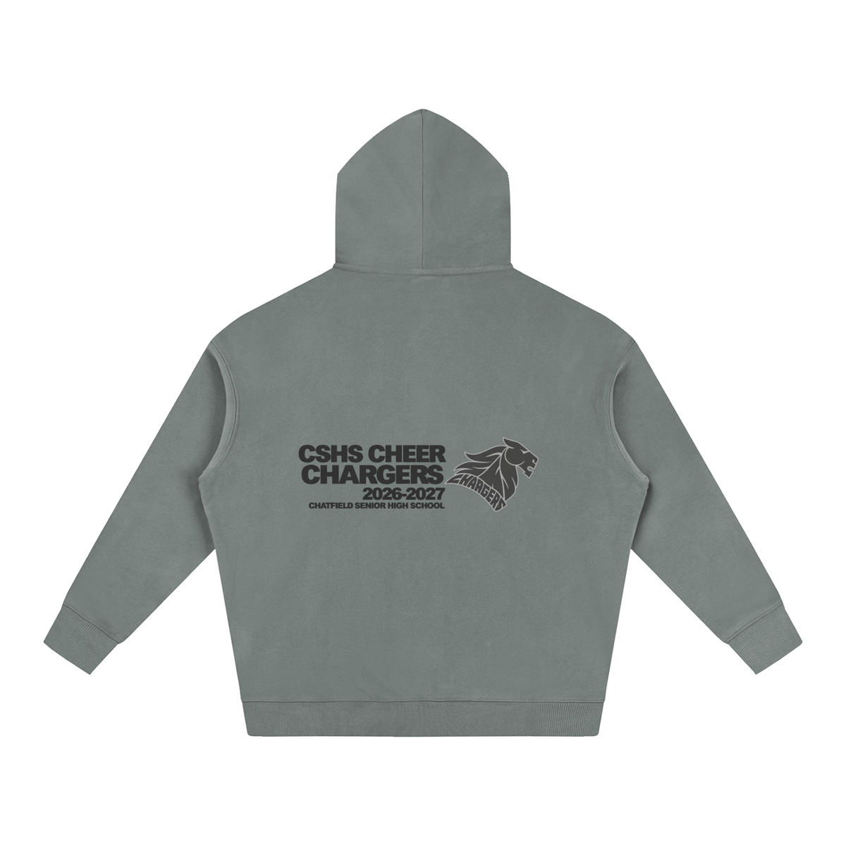 Vector Star Front Chatfield Oversize Fleeced Hoodie