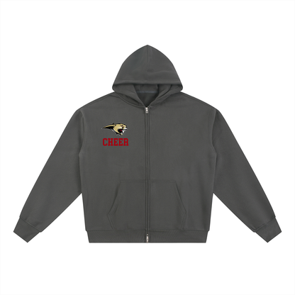 Year Cardinal Mooney Essential Fleece Zip-Through Hoodie