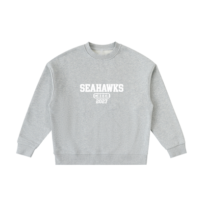 Old School Seahawks Essential Fleece Kids' Crewneck Sweatshirt