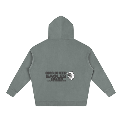 Vector Star Front Oakland Middle Oversize Fleeced Hoodie