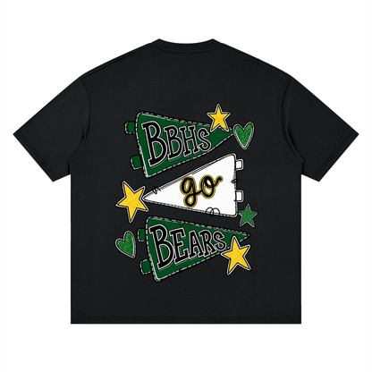 Lets Go Blanchet Oversized Drop Shoulder T-Shirt