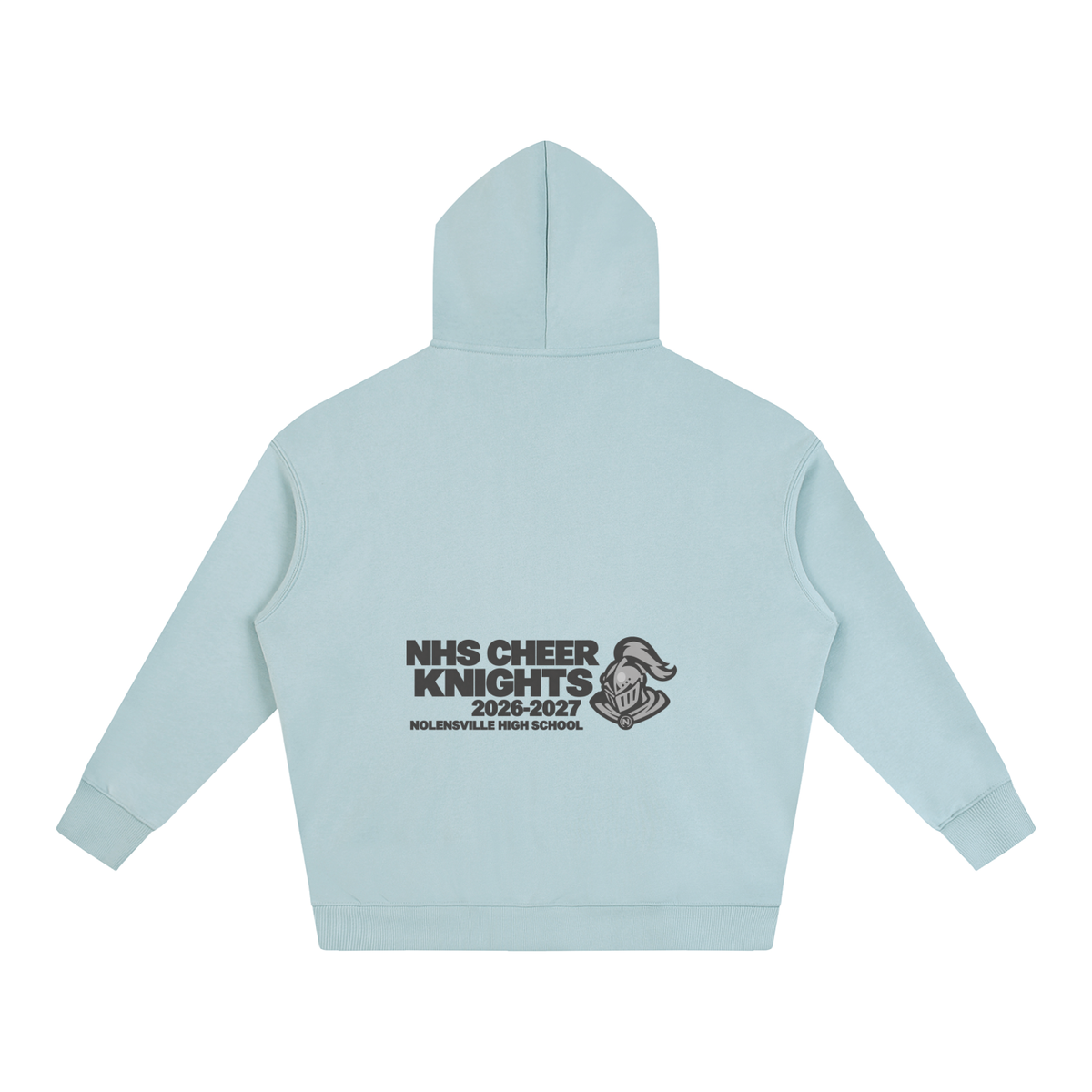 Vector Star Front Nolensville Oversize Fleeced Hoodie