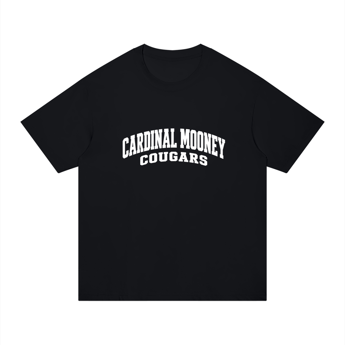 Basic 2 White Cardinal Mooney Unisex Regular Fit Cotton T-Shirt