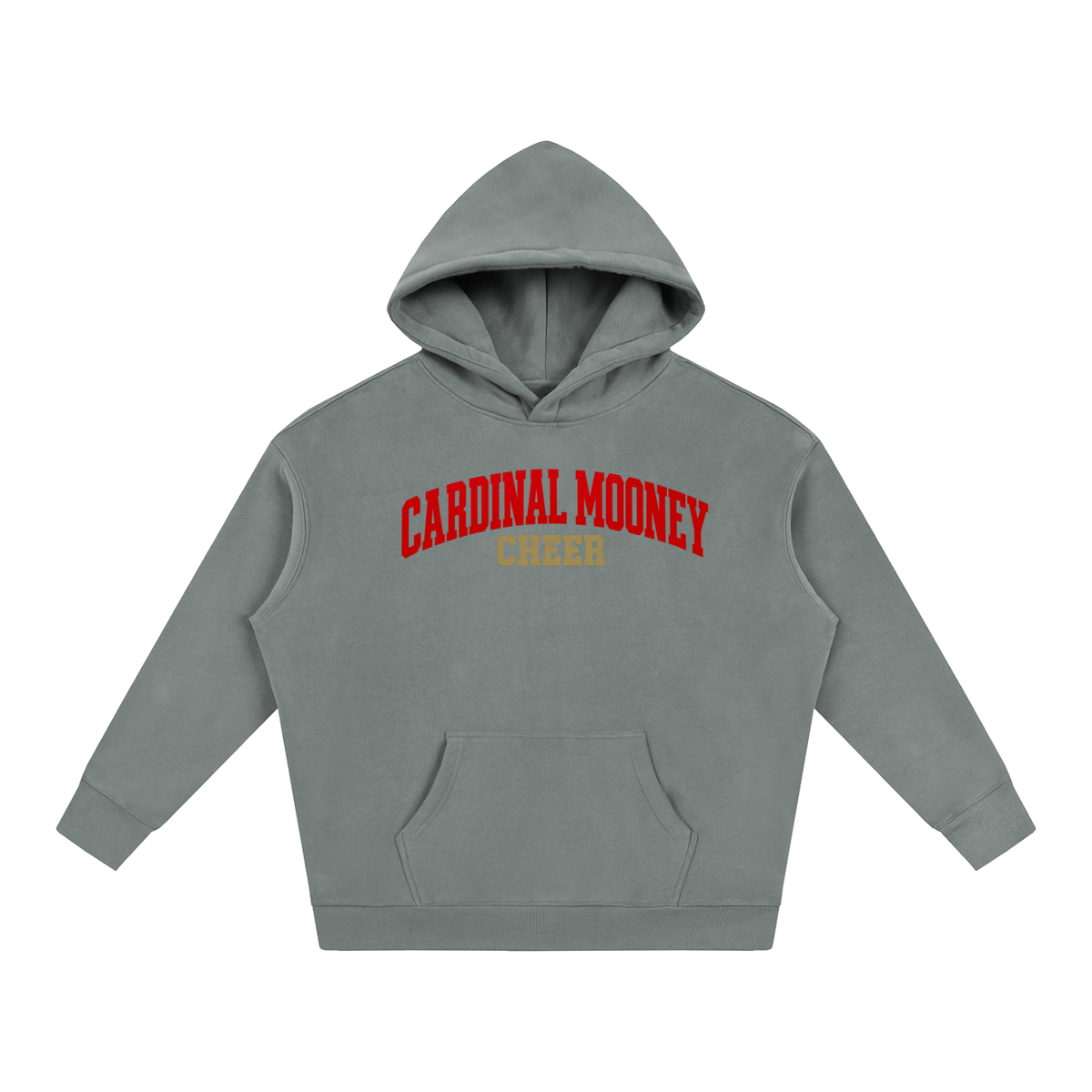 Basic 1 Cardinal Mooney Oversize Fleeced Hoodie