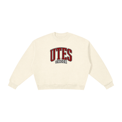 Gameday Utes Boxy Fleece Crewneck Sweatshirt