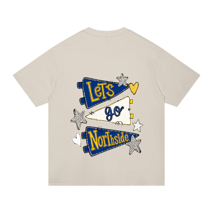 Lets Go Northside Unisex Regular Fit Cotton T-Shirt