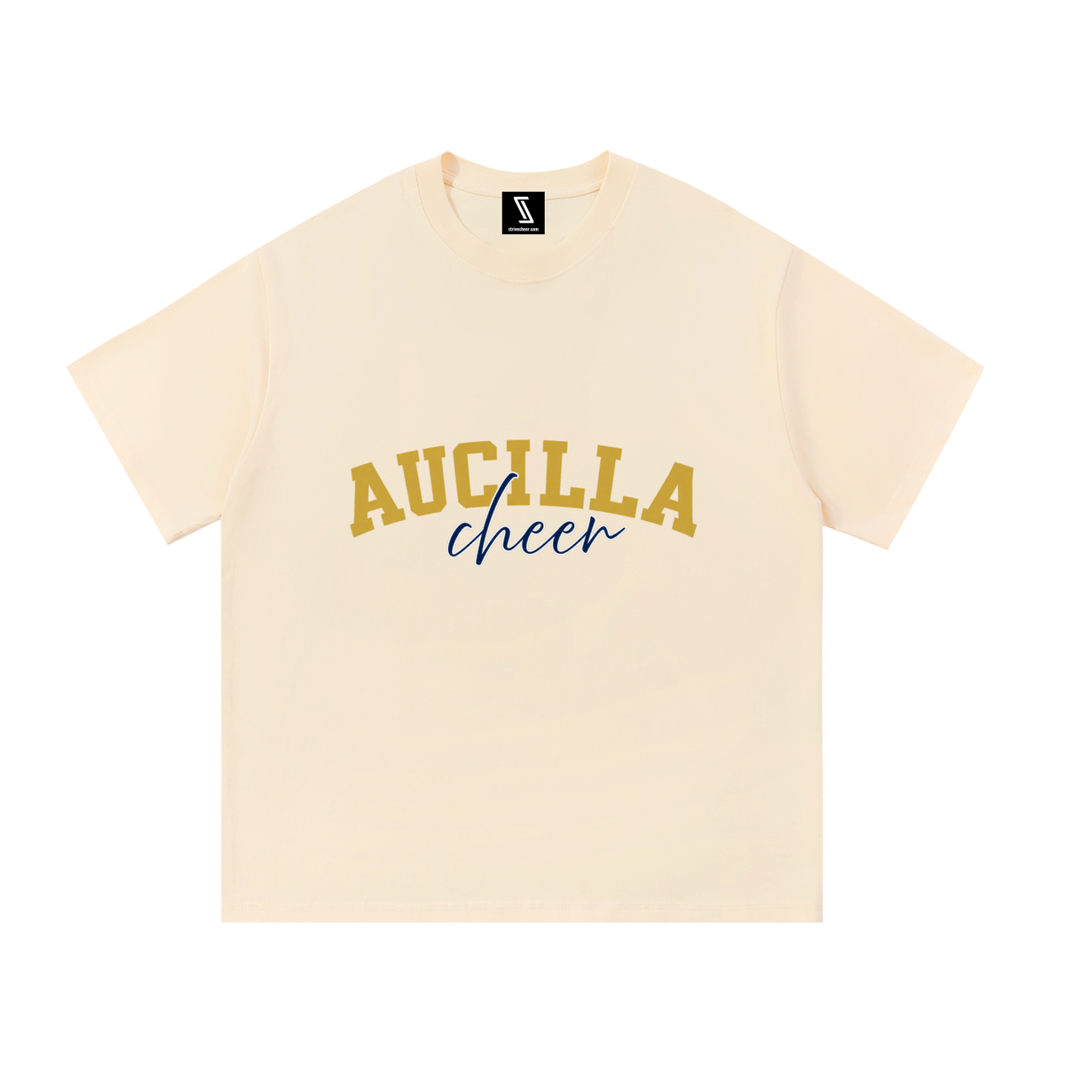 Cursive Aucilla Essential Cotton T-Shirt
