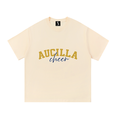 Cursive Aucilla Essential Cotton T-Shirt