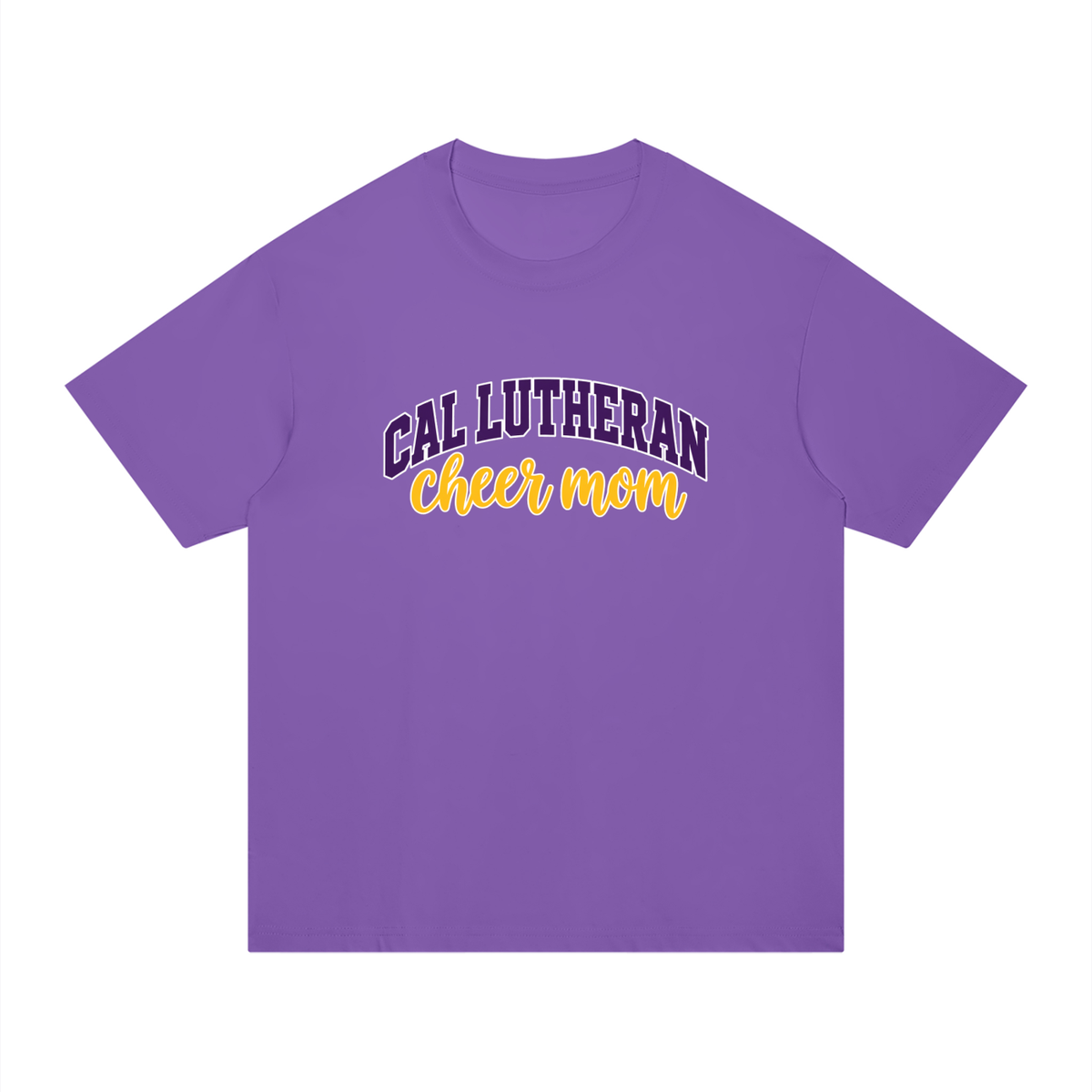 Cheer Mom Cal Lutheran Unisex Regular Fit Cotton T-Shirt