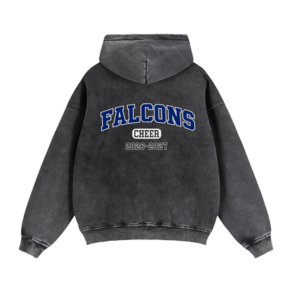 Zip-Through Boxy Fleece Hoodie (Matching Set 3)
