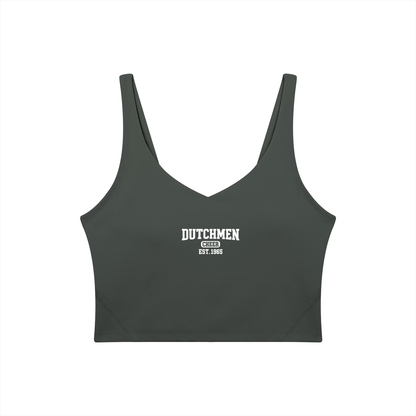 Old School Tappan Zee Women's V-Neck Yoga Sports Bra